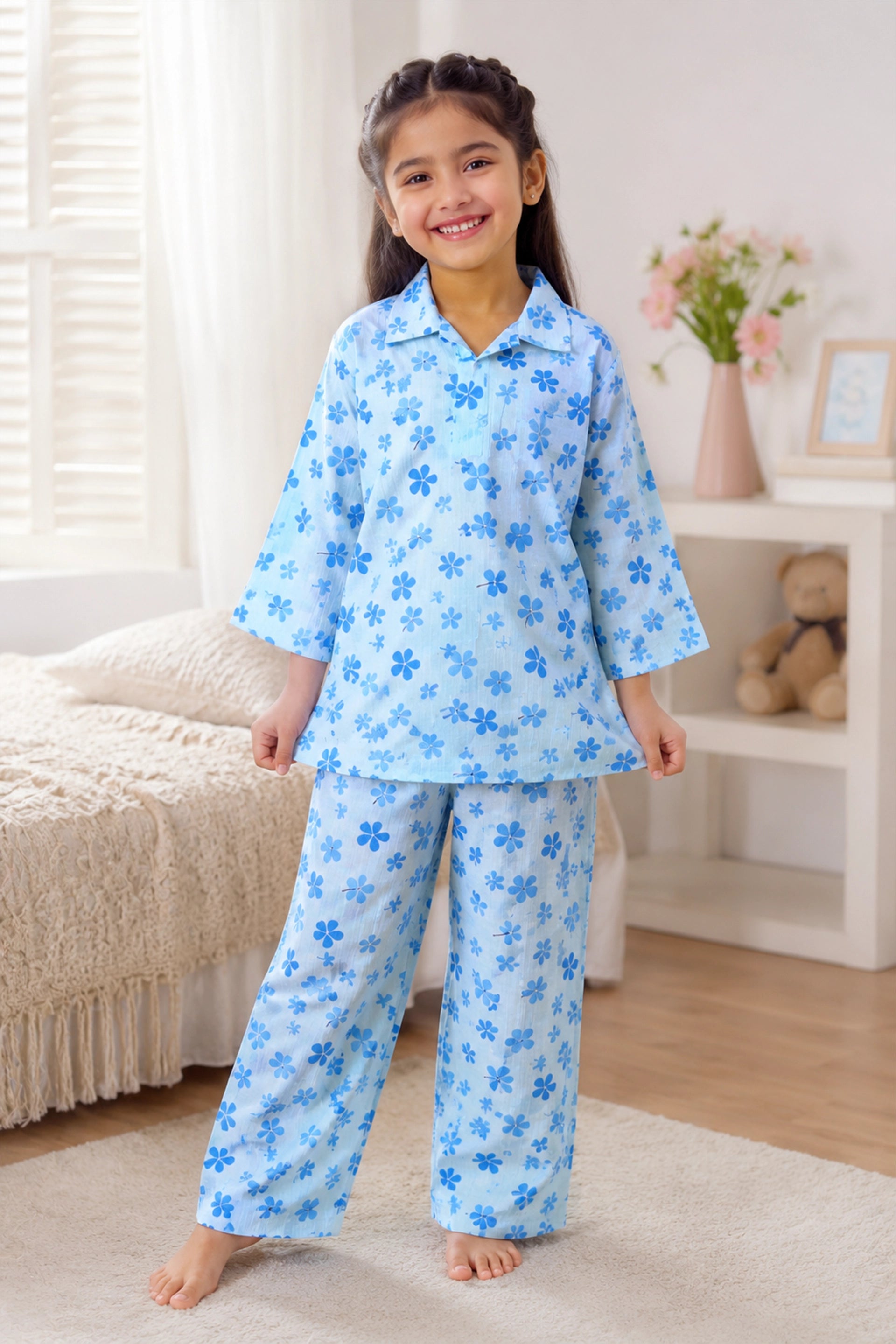 Sky Bloom Co-Ord Set