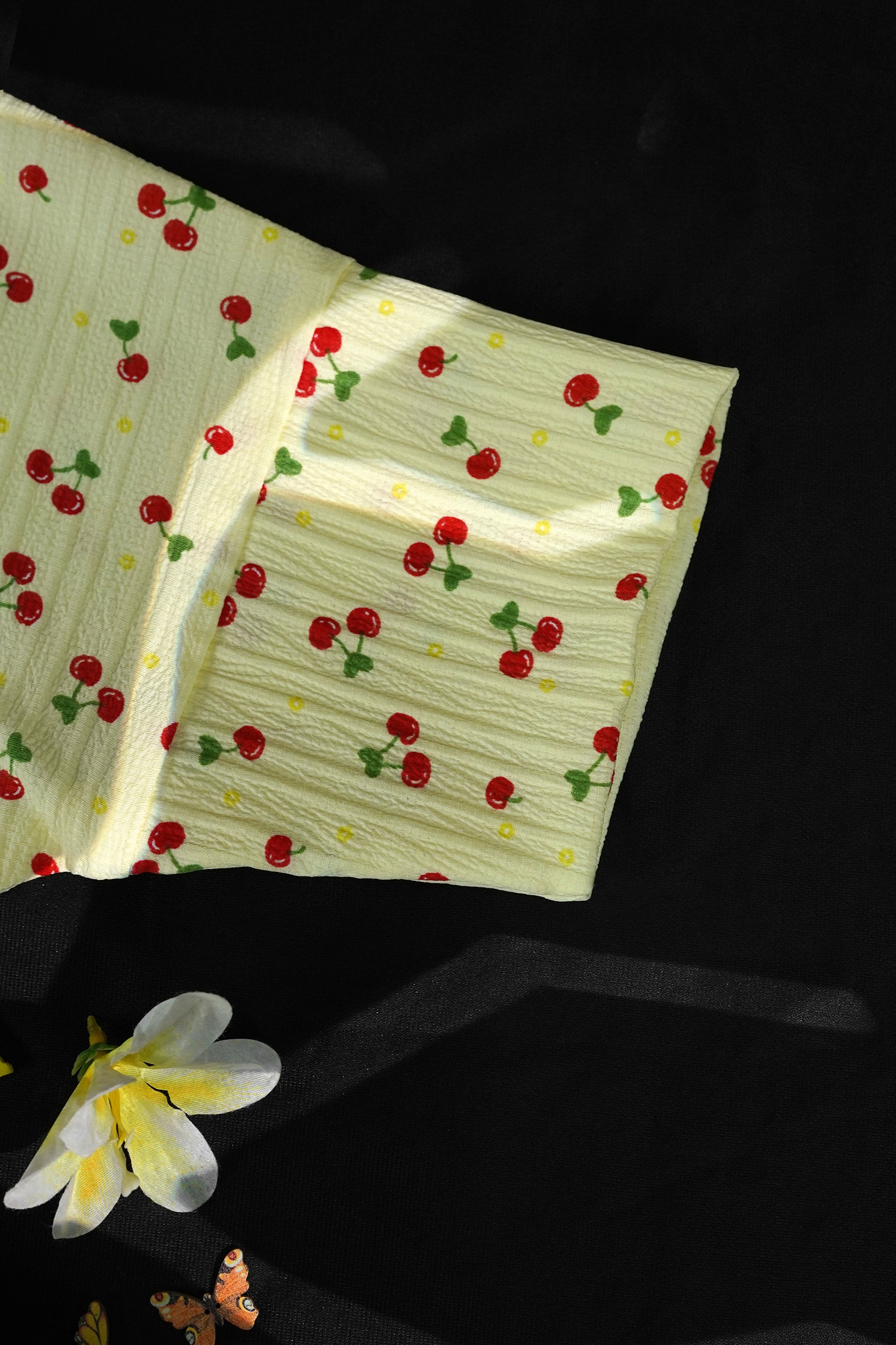Yellow Cherry Co-Ord Set