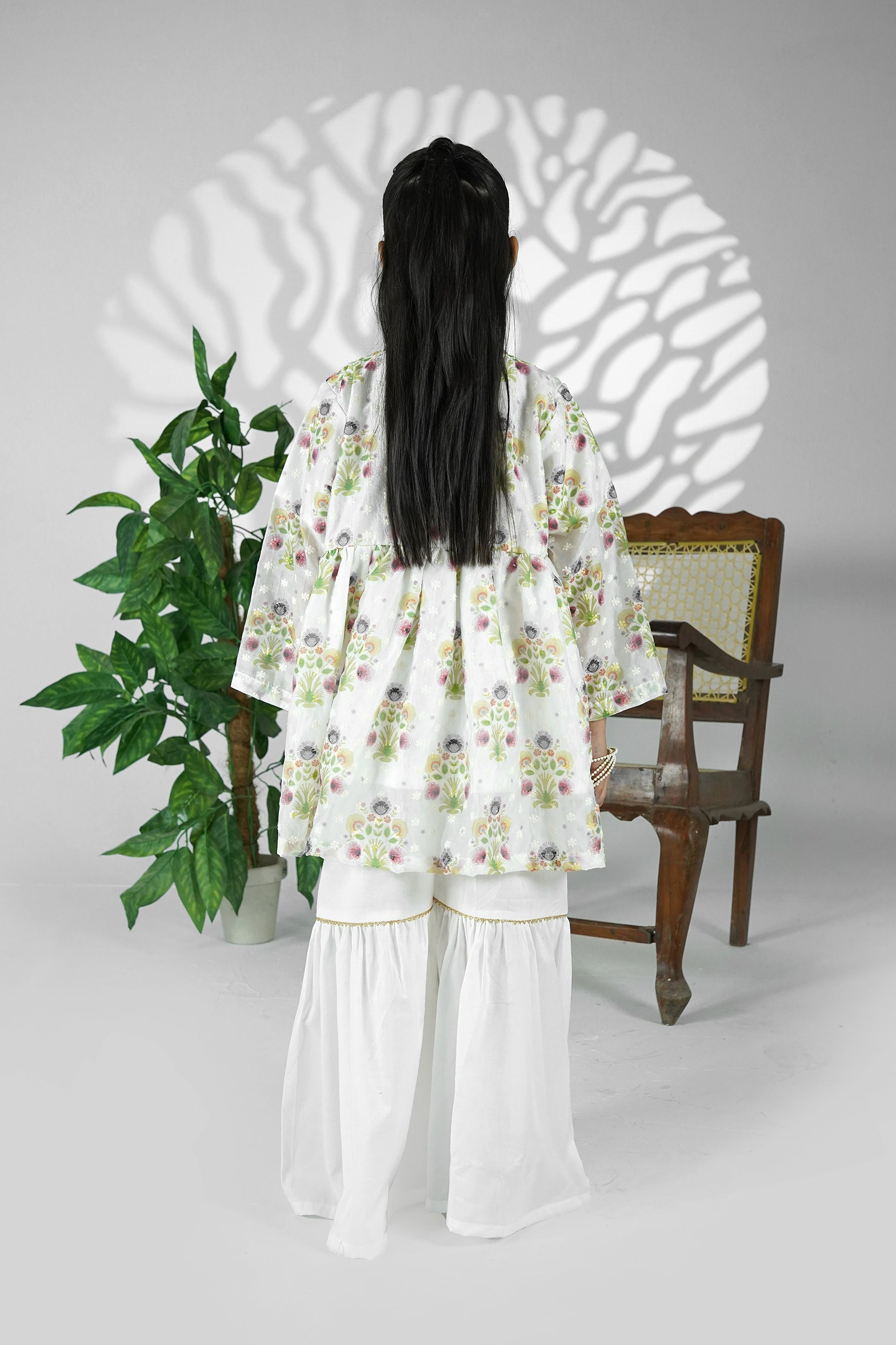 Noori Gul Angrakha Garara Set