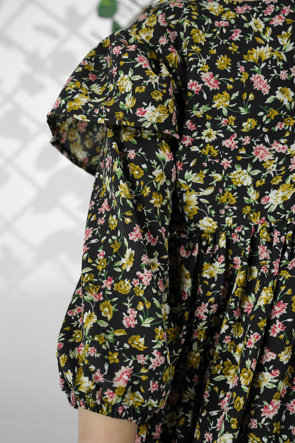 Noori Midnight Bloom Georgette Frock