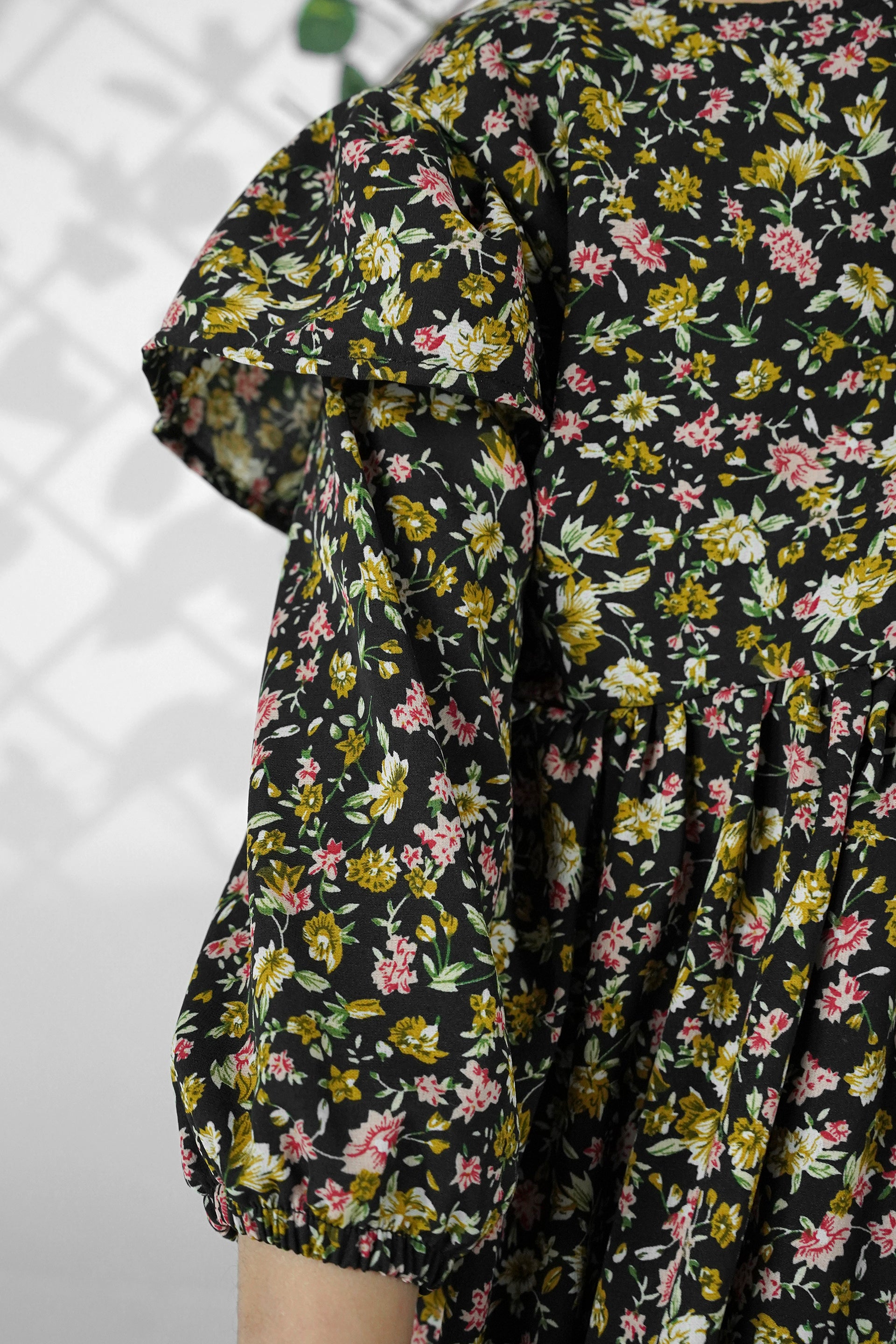 Noori Midnight Bloom Georgette Frock