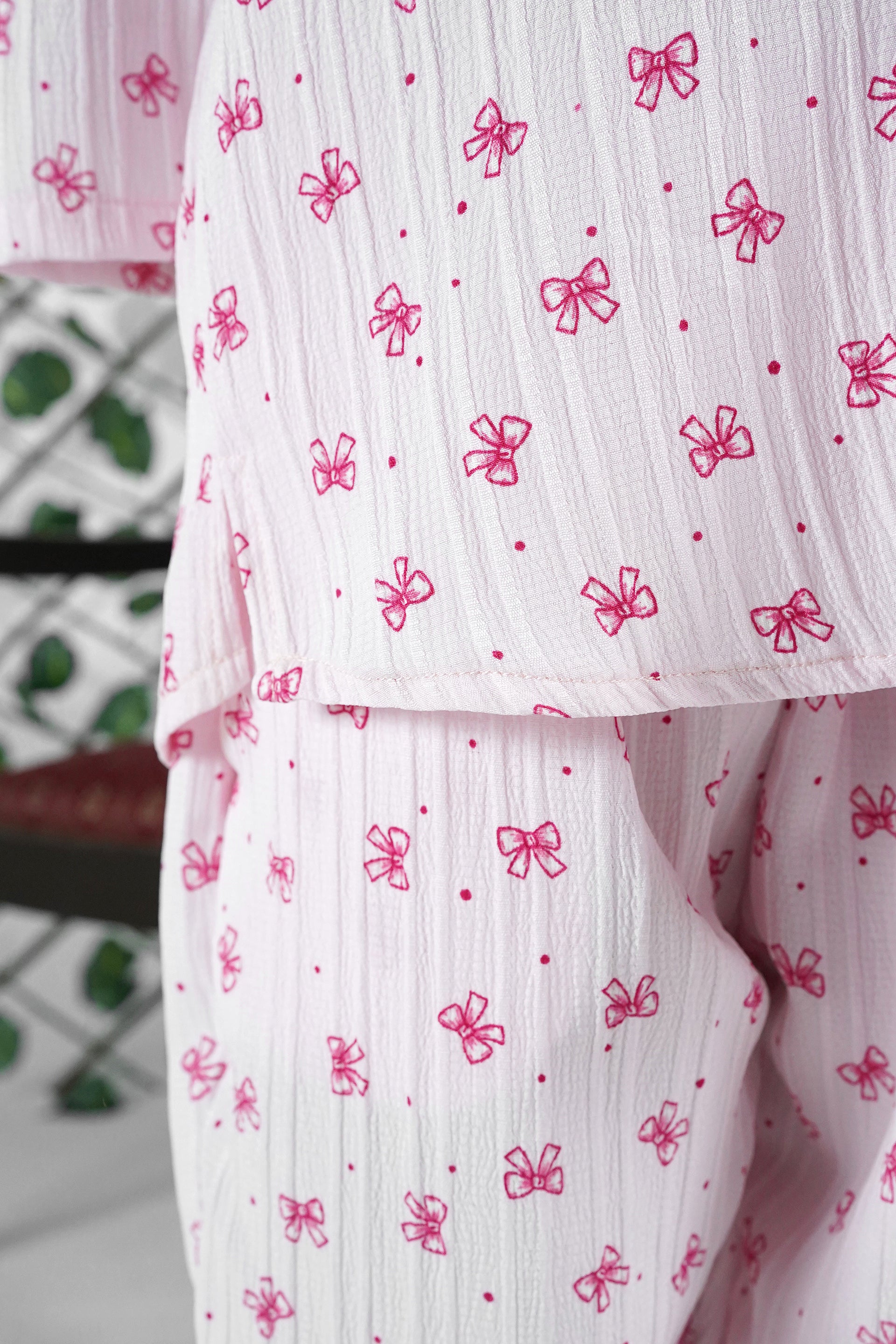 Pink Bow Co-Ord Set | Perfect For Summer